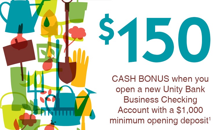 (Expired) Unity Bank Business Checking, $150 Bonus (NJ, PA)