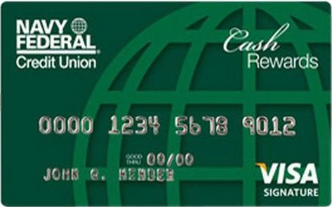 Navy Federal Credit Union cashRewards Credit Card, $200 Sign Up Bonus