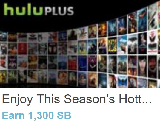 Swagbucks, Get $13 For Signing Up For Hulu Free Trial