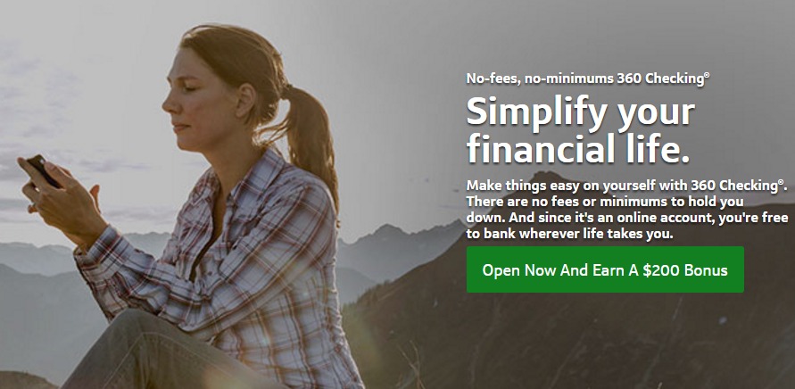 Capital One 360 Checking, $200 Bonus (Targeted)