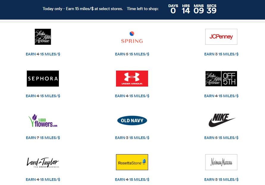 Alaska Shopping Portal Offering 15X At Neiman Marcus & More