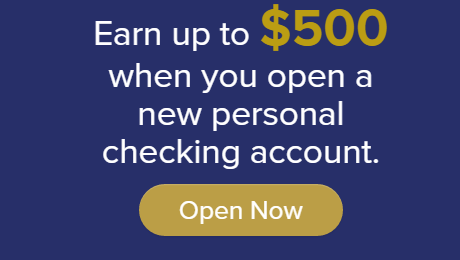 HarborOne Bank, Up To $500 Checking Account Bonus In Select States