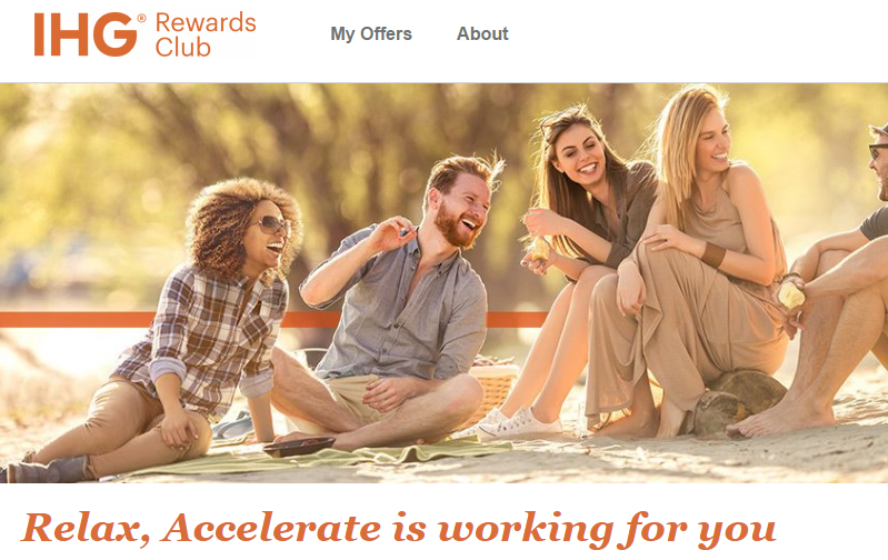 IHG Accelerate Promo, Check Your Offers For Q2 2017