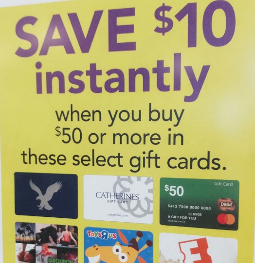 OfficeMax/Office Depot, $10 Off $50 Gift Card Purchase (4/2 – 4/15)
