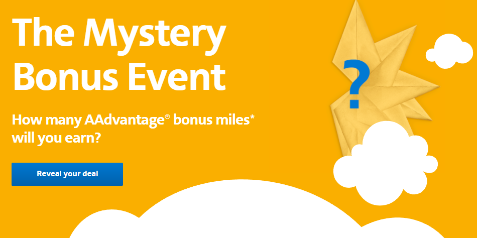 AAdvantage eShopping Mall Mystery Bonus, Check Your Offer