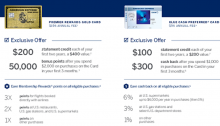 Great Offers Available For PRG And BCP With No Lifetime Language, Targeted Corporate Cardholders Only