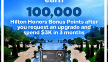 Amex Hilton Surpass, Targeted 100K Upgrade Offer