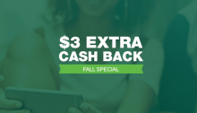 TopCashBack Bonus, Get Extra $3 When You Spend $10 This Weekend