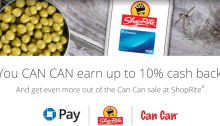 Chase Pay ShopRite Promo, Earn 10X On Up To $400 Spending