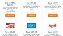 Kroger Gift Card Deals: Save At Sears, JCPenney And More