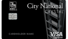 City National Bank Crystal Visa Infinite Card, 5X on Groceries in June and July
