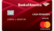 Bank of America Cash Rewards Card – Double Cashback on All Purchases, up to $150 Bonus Cash (Targeted)
