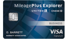 Chase United Explorer Business Card, 75K Bonus Miles with $5K Spend
