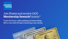 Earn Membership Rewards Points with Ebates