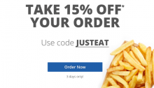 Delivery.com, Save 15% Off Your Order Till 4/13