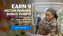 Earn 9x Hilton Honors Points at Supermarkets and Gas Stations (Targeted)