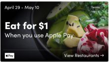 Ritual App, Get Lunch for Just $1 till May 10th