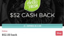 Ibotta, Get $52 with First HelloFresh Order (expires today)