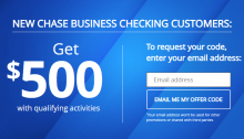 [Expired] Chase Total Business Checking, $500 Bonus with No Direct Deposit Req.