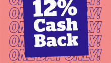 Ebates/Rakuten, 12% Cashback at Over 150 Stores Today