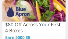 Swagbucks, Free Meals and $30 Profit with Blue Apron