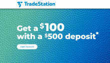 TradeStation Securities, Get $100 Bonus with $500 Funding