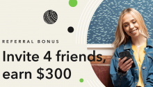 Acorns, Get $300 When You Invite 4 Friends in August