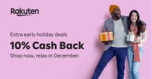 Rakuten’s 5 Days of Deals, Get Up to 15% Cash Back (Oct 11-15)