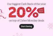 Rakuten Cyber Monday Promo, Up to 20% Cash Back at Popular Merchants