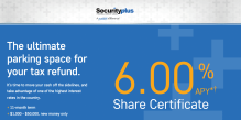 Securityplus Federal Credit Union, 11-Month CD with 6.00% APY