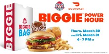DoorDash Discount, Get $30 Off You Wendy’s Order (6-7PM, March 30-31)