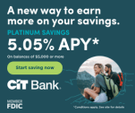 CIT Bank, Earn Up to 5.05% APY with CDs and Savings Accounts